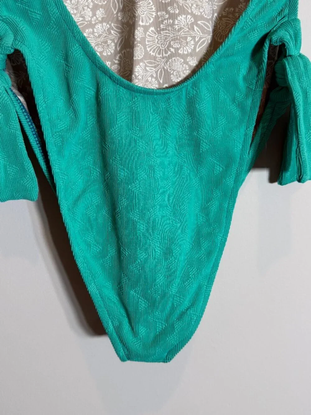 Free People free-est Pamela One Piece Swimsuit Women's Medium Mermaid Green NWT